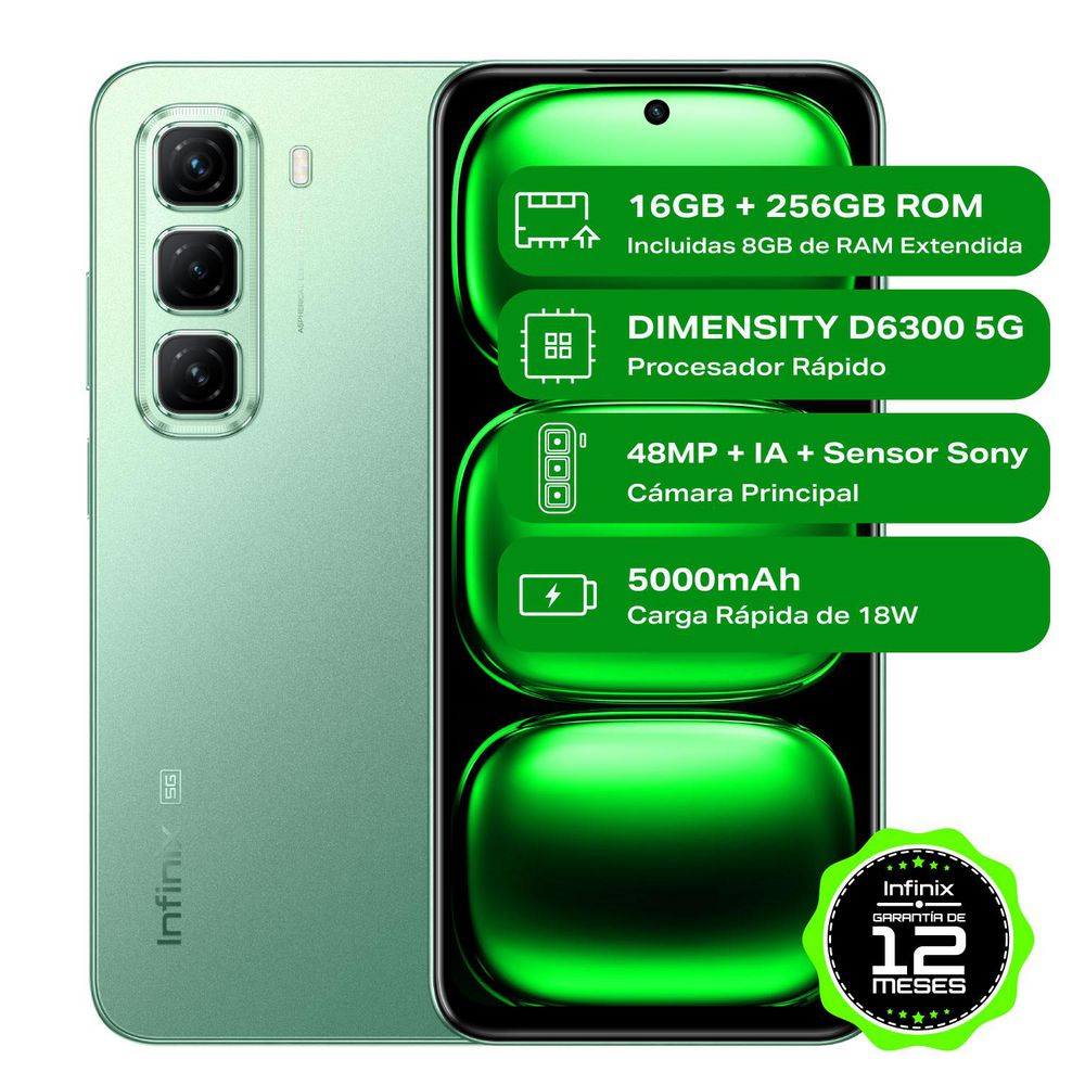 CELULAR INFINIX HOT 50 5G 256GB + 8RAM
