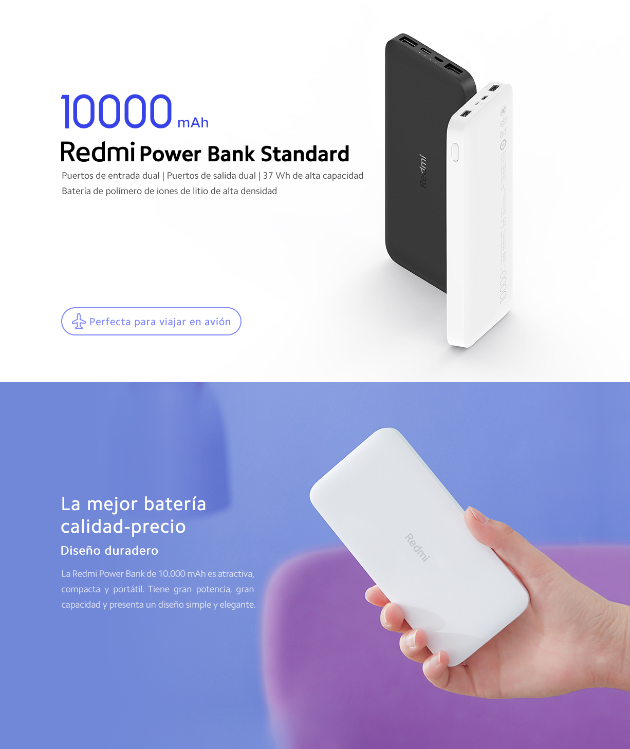 REDMI POWER BANK 10.000 mAh